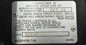 SCEDT26T0BD004363 | DeLoreanDirectory.com